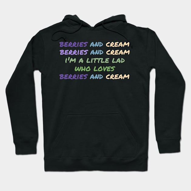 Berries and Cream For a Little Lad Hoodie by BobaPenguin